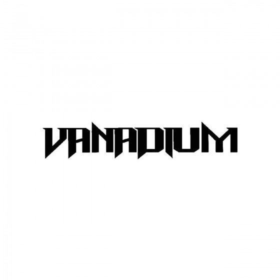 Vanadium 3band Logo Vinyl...
