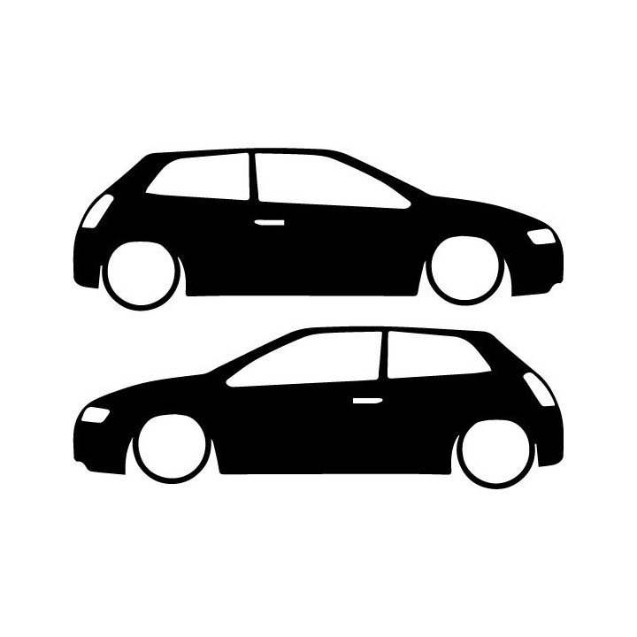 Buy Fiat Stilo Low Decal Sticker Online