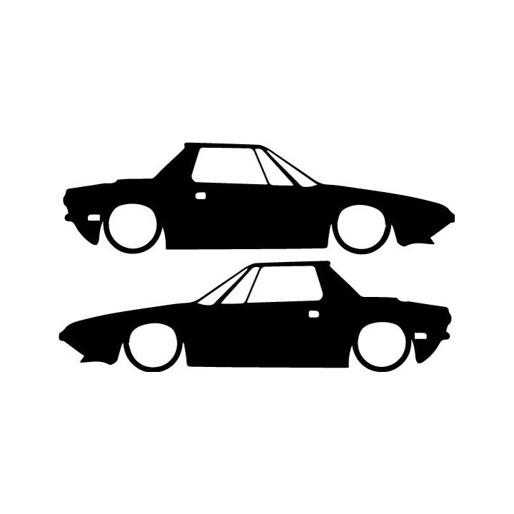 Buy Fiat X19 Low Decal Sticker Online