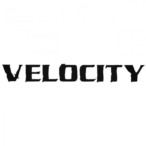 Velocity Usa Band Decal...