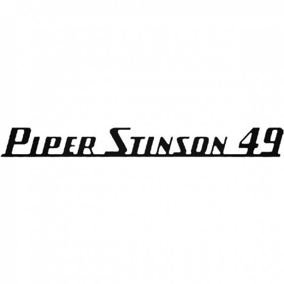 Piper Stinson 49 10 Aviation