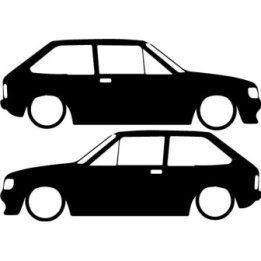 Buy Ford Fiesta Mk2 Low Sticker Online