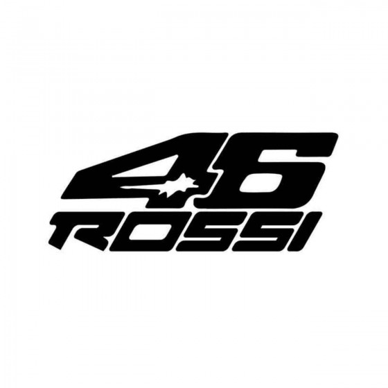 46 Rossi Decal Sticker
