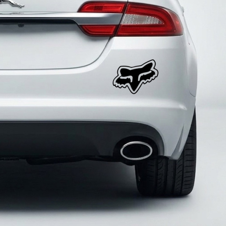 Fox Racing Shox Stickers Style 3 – MTB Fork Downhill Decals (2-Pack)