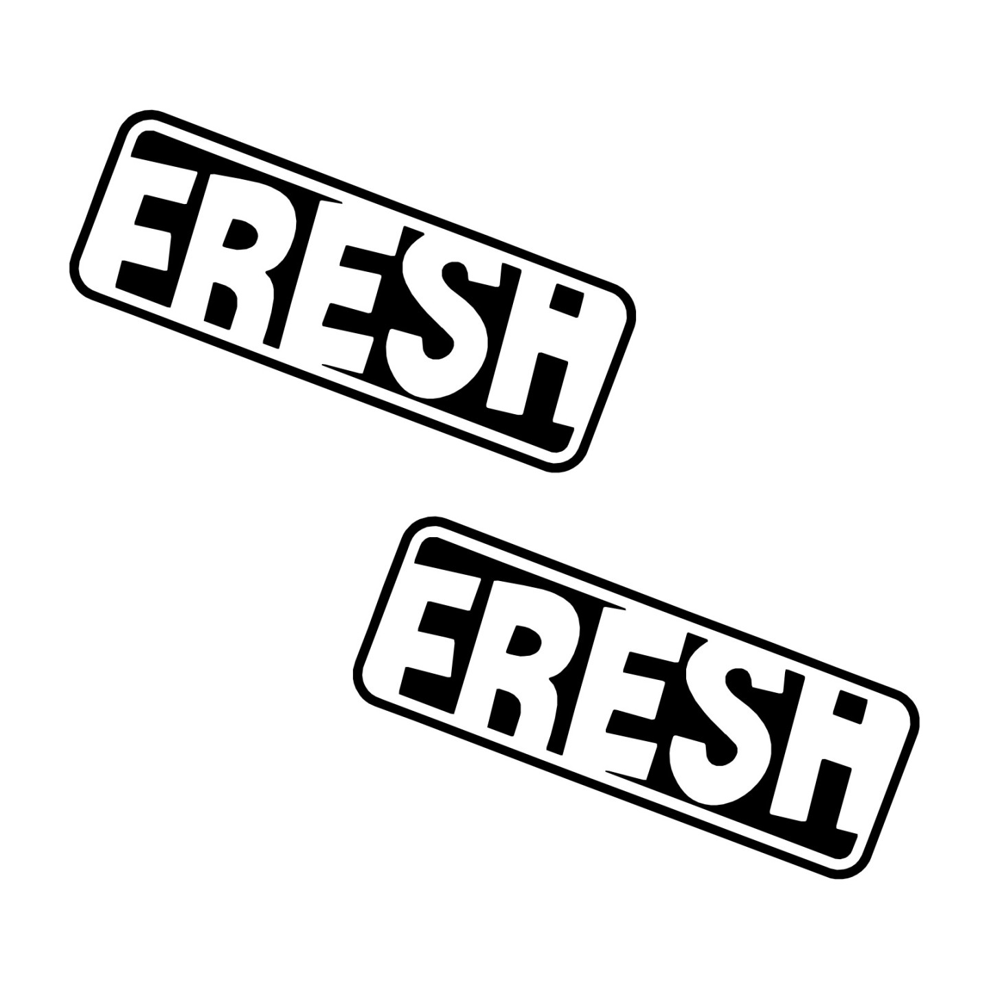 Buy Fresh 3 Decal Sticker Online