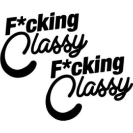 Buy Fucking Classy Jdm Decal Sticker Online