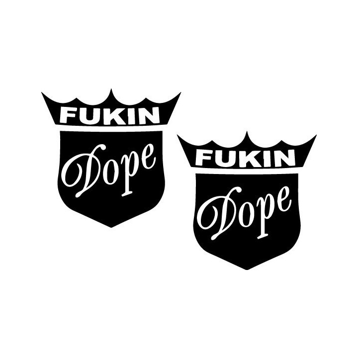 Buy Fukin Dope Decal Sticker Online