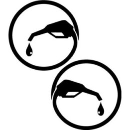 Buy Gas Station Blood Decal Sticker Online