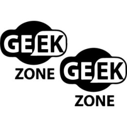 Geek Zone Stickers – Gaming Nerd Laptop Decals (2-Pack)