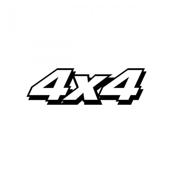 4x4 Logo Set 19 Vinyl Decal...