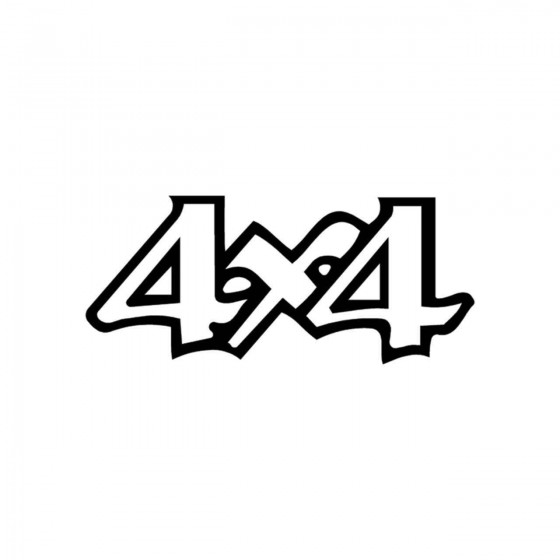 4x4 Logo Set 41 Vinyl Decal...