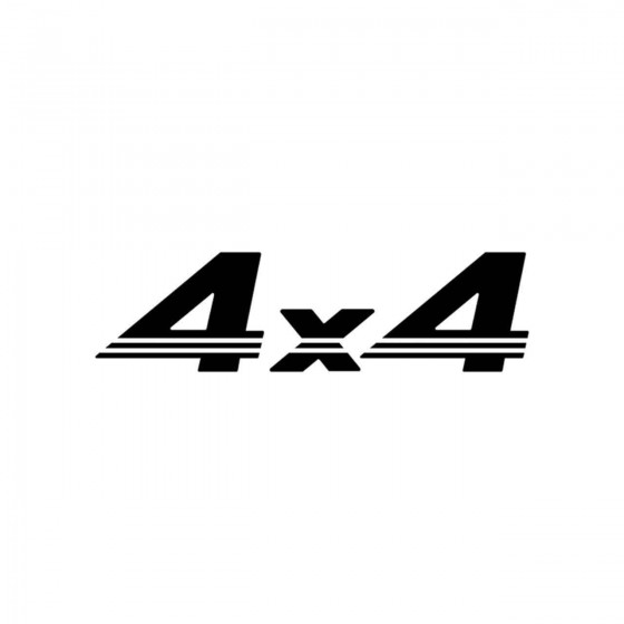 4x4 Logo Set 42 Vinyl Decal...