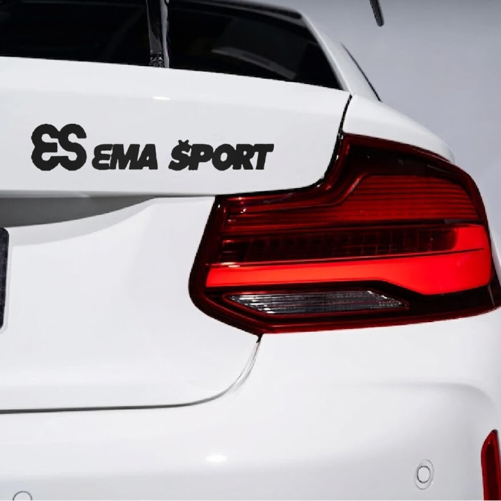 Ema Šport Stickers – Slovenian Sports Decals (2-Pack)