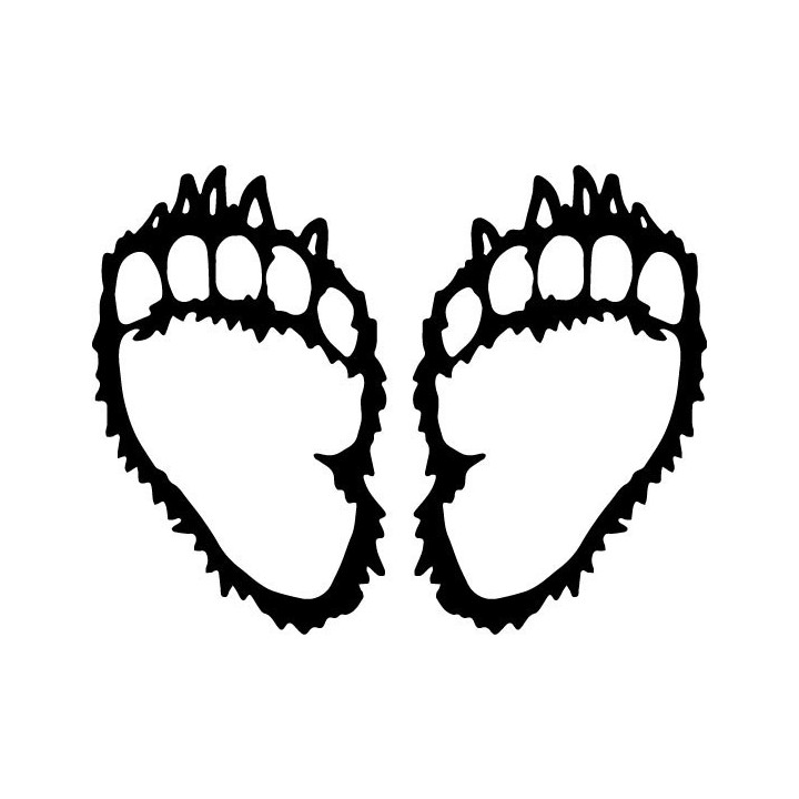 Buy Grizzly Poot Sticker Online