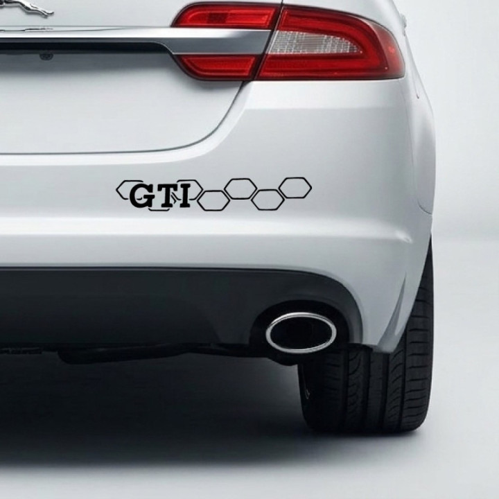 GTI Stickers – Golf GTI Polo GTI Hot Hatch Decals (2-Pack)