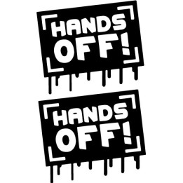 Buy Hands Off Jdm Decal Sticker Online