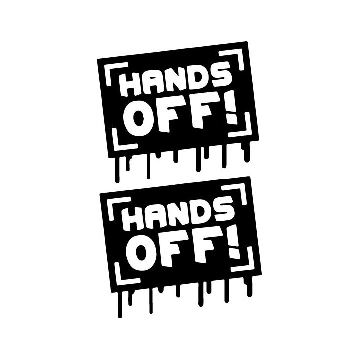 Buy Hands Off Jdm Decal Sticker Online