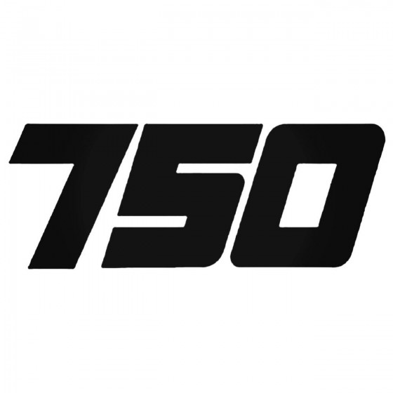750 Style 2 Decal Sticker