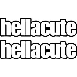 Buy Hellacute Decal Sticker Online