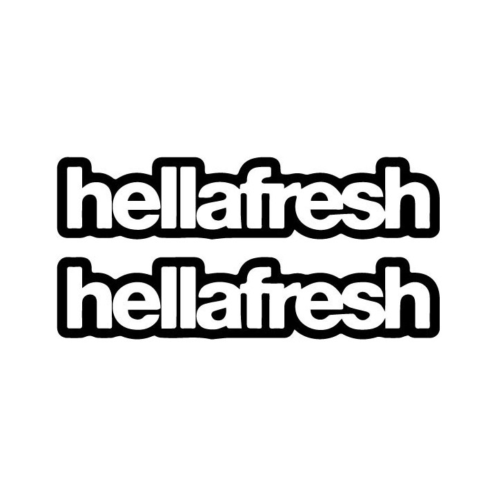 Buy Hellafresh 2 Decal Sticker Online
