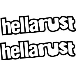 Buy Hellarust Decal Sticker Online