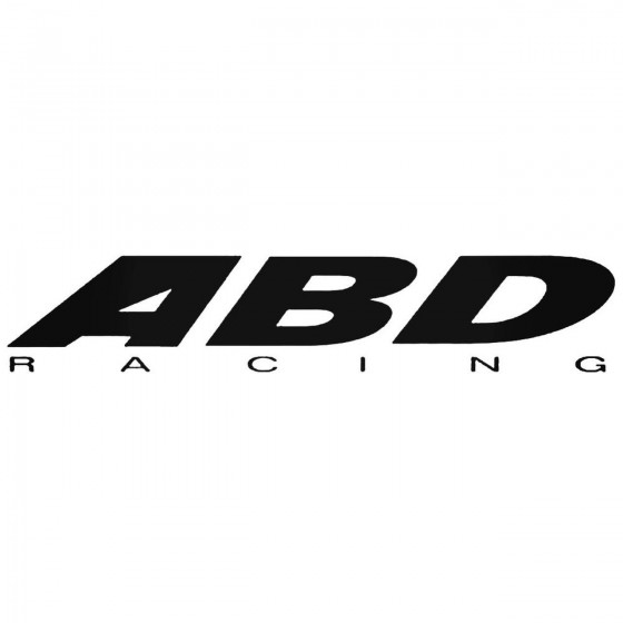 Abd Racing Graphic Decal...