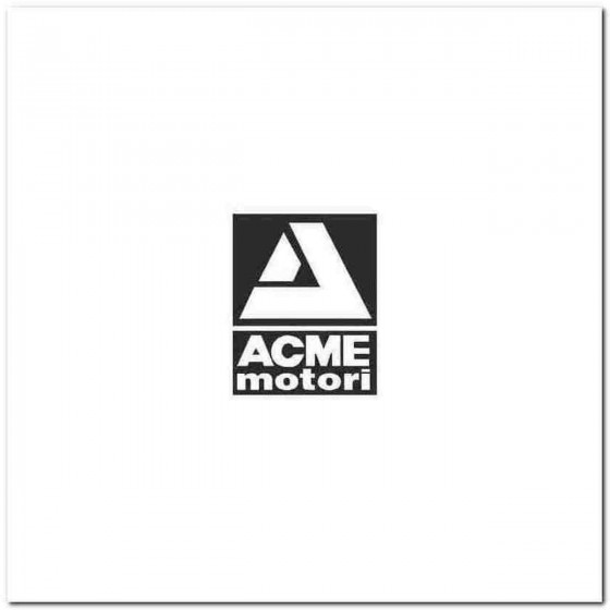 Acme Motori S Decal Sticker