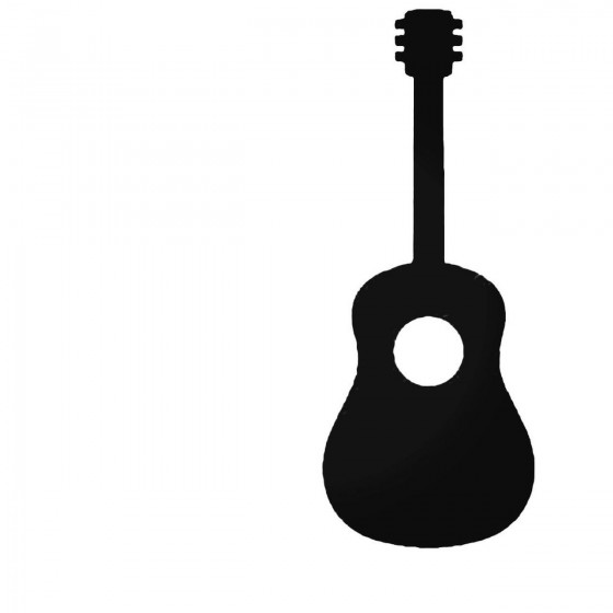 Acoustic Decal Sticker