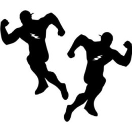 The Flash Stickers – Barry Allen DC Comics Decals (2-Pack)