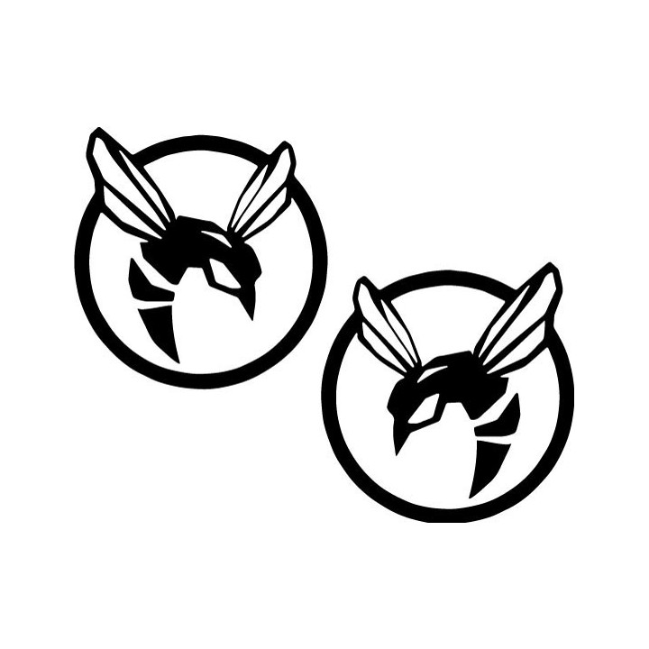 Green Hornet Stickers – Vigilante Logo Decals (2-Pack)