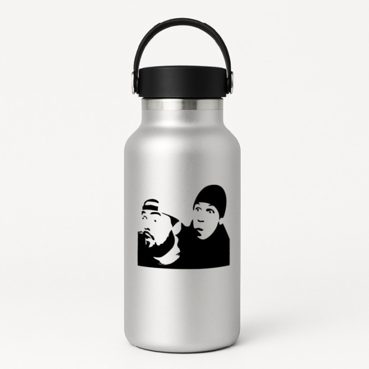 Jay & Silent Bob Stickers – Kevin Smith Decals (2-Pack)
