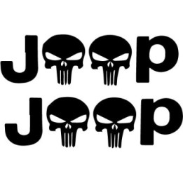 Buy Jeep The Punisher Side Fender Decal Set Online