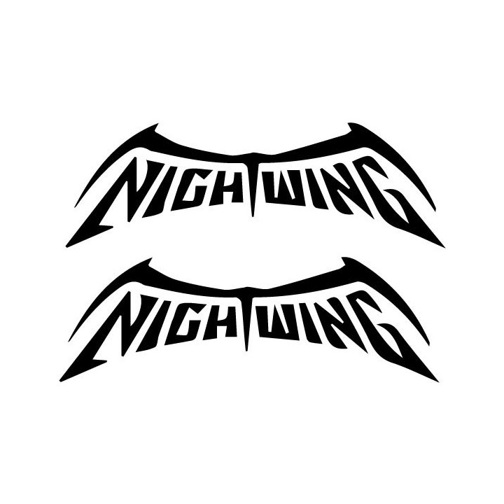 Nightwing Stickers – DC Comics Blüdhaven Decals (2-Pack)