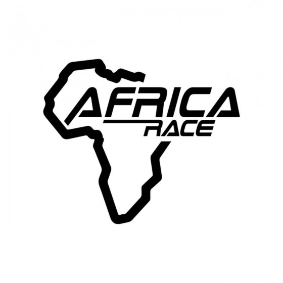 Africa Race Logo Vinyl...