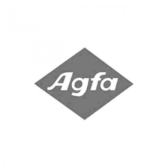 Agfa Decal Sticker