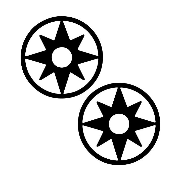 Star Sapphire Violet Lantern Stickers – DC Corps (2-Pack)