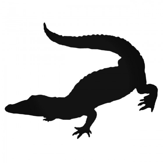 Alligator Decal Sticker
