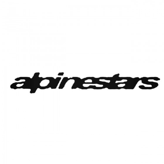 Alpinestars Text Decal Sticker