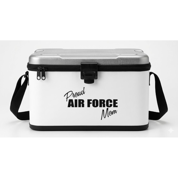 Proud Air Force Mom Stickers – USAF Military Decals (2-Pack)