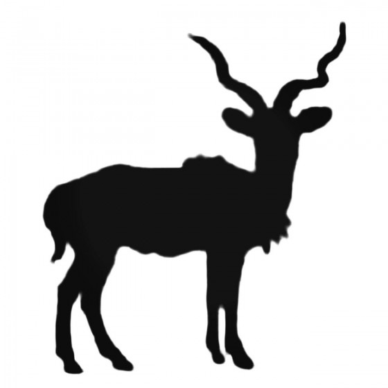 Antelope Swirly Horns Decal...