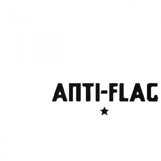 Anti Flag Decal Sticker
