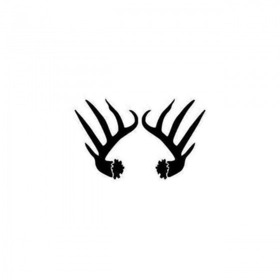 Antlers Decal Sticker