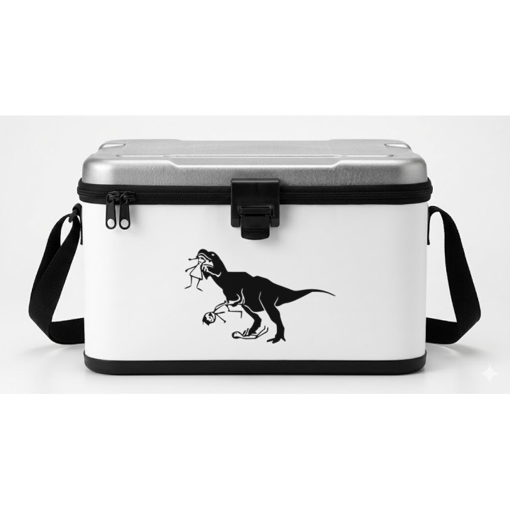 Buy T Rex Eating Stick Family Vinyl Decal Sticker Online