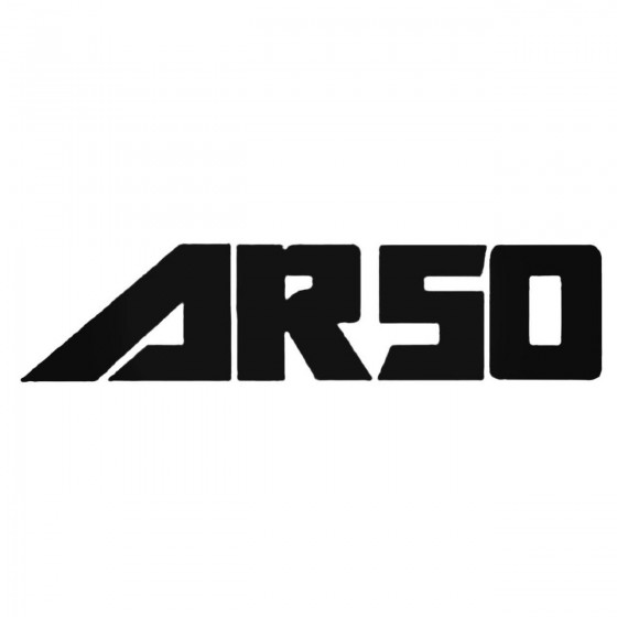 Ar50 Decal Sticker