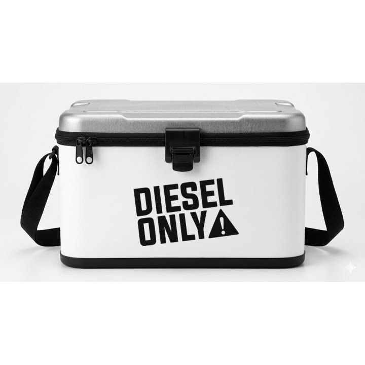 Diesel Only Sticker Vinyl Decal Dh - DecalsHouse