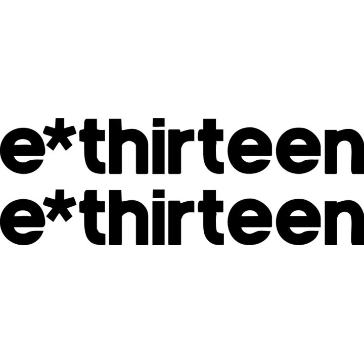 E*Thirteen Stickers – Enduro MTB Component Decals (2-Pack)