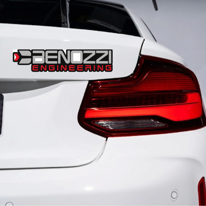 2x Benozzi Engineering Stickers Decals - DecalsHouse