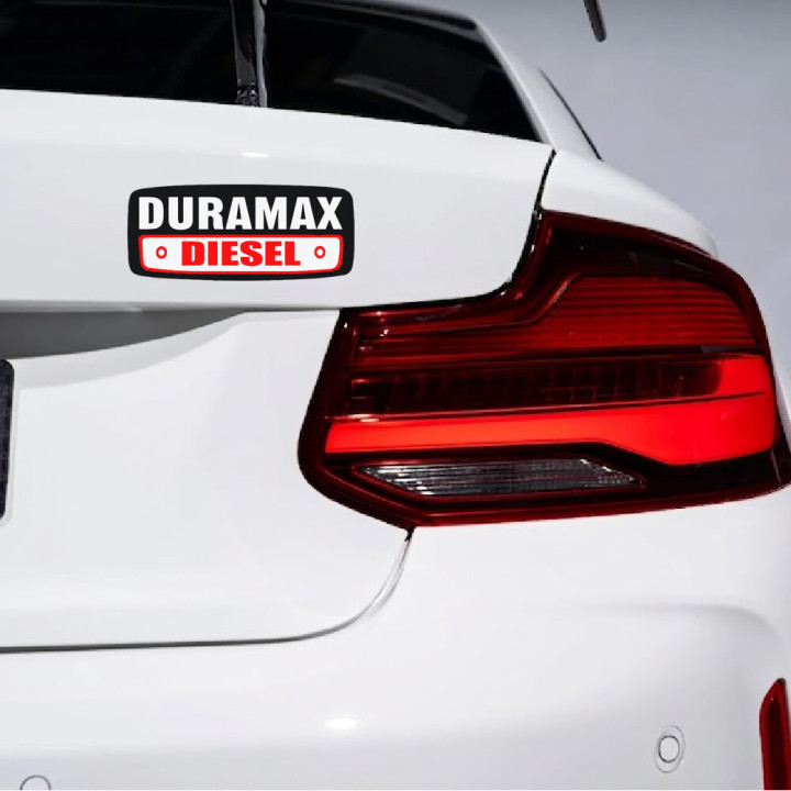 2x Diesel Duramax Stickers Decals - DecalsHouse