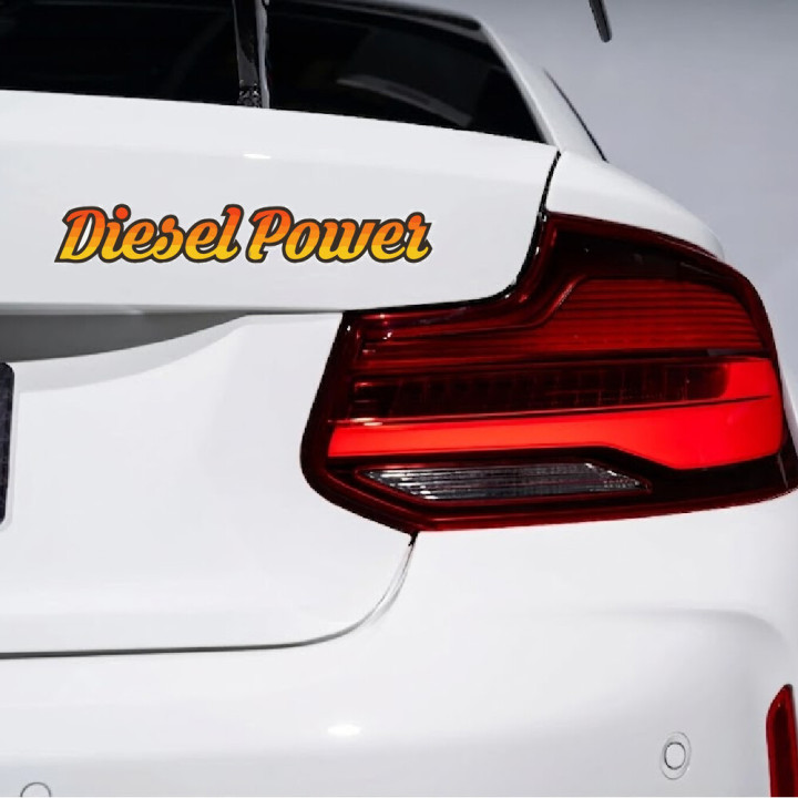 2x Diesel Power Dh Stickers Decals - DecalsHouse