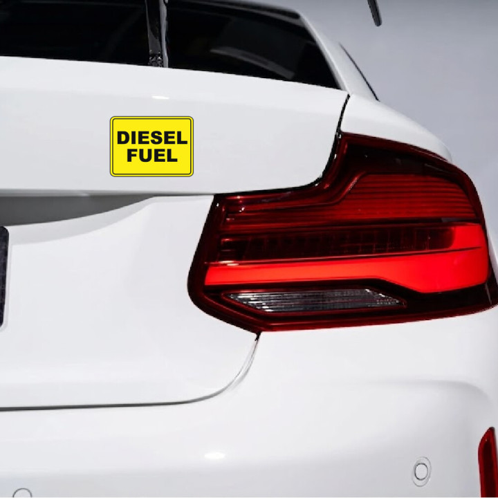 2x Diesel Style 2 Stickers Decals - DecalsHouse